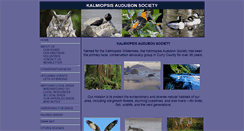 Desktop Screenshot of kalmiopsisaudubon.org